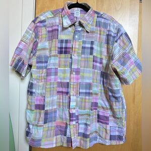 Brooks Brothers Madras buttondown